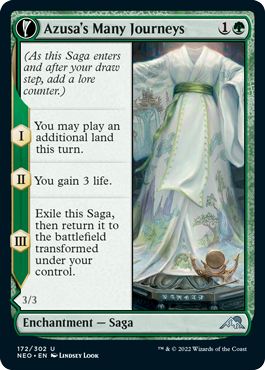 Azusa's Many Journeys // Likeness of the Seeker - Kamigawa: Neon Dynasty (neo) 172