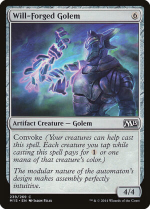 Will-Forged Golem - Magic 2015 (m15) 239