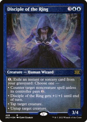 Disciple of the Ring - Double Masters 2022 (2x2) 428 (Etched)