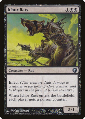 Ichor Rats - Scars of Mirrodin (som) 67