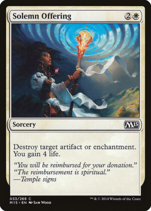 Solemn Offering - Magic 2015 (m15) 33