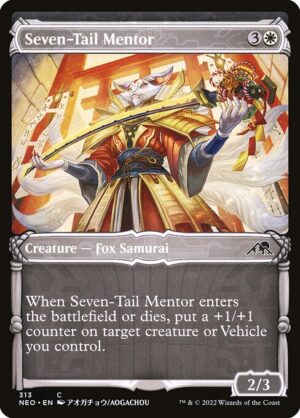 Seven-Tail Mentor - Kamigawa: Neon Dynasty (neo) 313