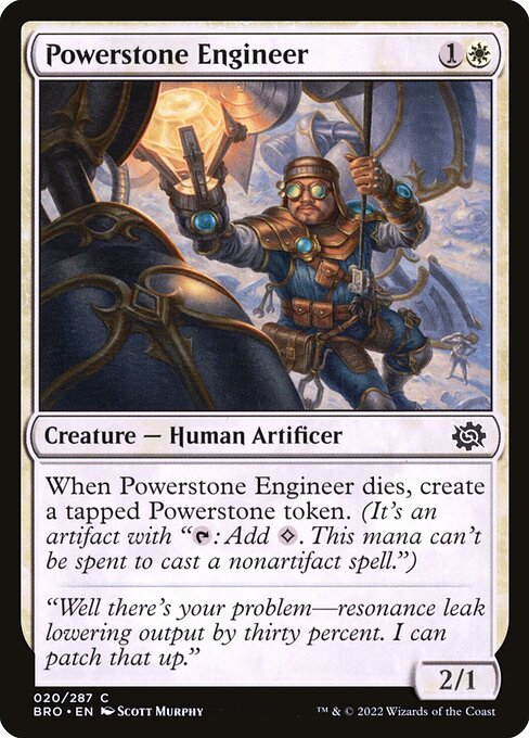 Image: Powerstone Engineer - The Brothers' War (bro) 20