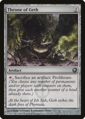 Throne of Geth - Scars of Mirrodin (som) 211