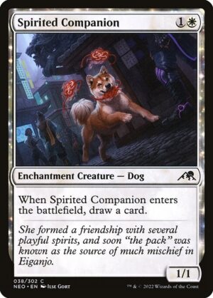 Spirited Companion - Kamigawa: Neon Dynasty (neo) 38