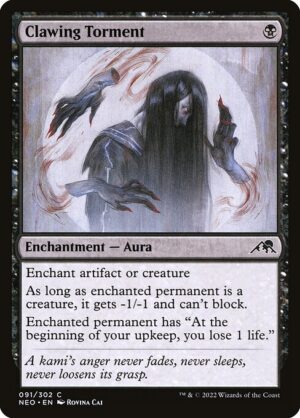 Clawing Torment - Kamigawa: Neon Dynasty (neo) 91 (Foil)