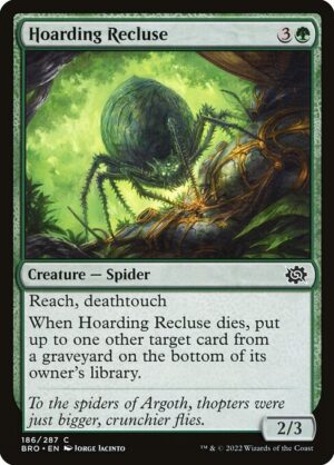 Hoarding Recluse - The Brothers' War (bro) 186