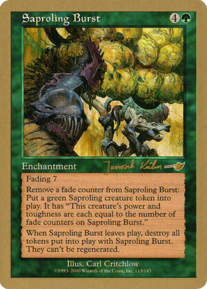 Saproling Burst - World Championship Decks 2000 (wc00) jk113