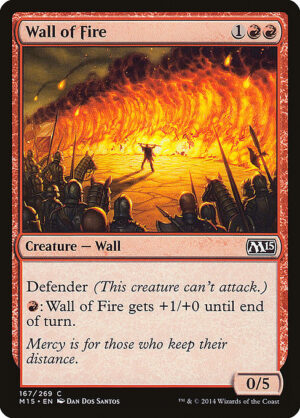 Wall of Fire - Magic 2015 (m15) 167