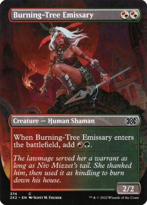 Burning-Tree Emissary - Double Masters 2022 (2x2) 374 (Foil)