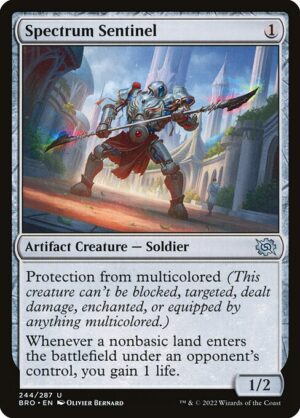 Spectrum Sentinel - The Brothers' War (bro) 244 (Foil)