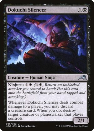 Dokuchi Silencer - Kamigawa: Neon Dynasty (neo) 95