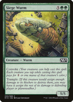 Siege Wurm - Magic 2015 (m15) 200