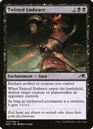 Twisted Embrace - Kamigawa: Neon Dynasty (neo) 125 (Foil)