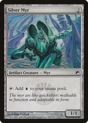 Silver Myr - Scars of Mirrodin (som) 202