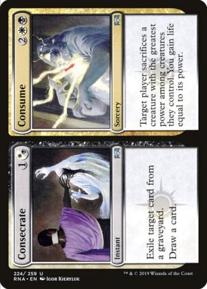 Consecrate // Consume - Ravnica Allegiance (rna) 224