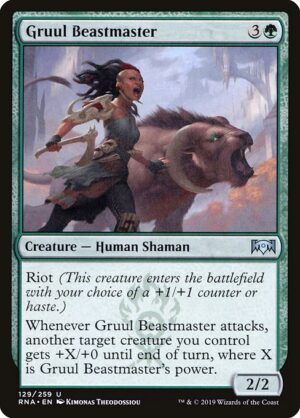 Gruul Beastmaster - Ravnica Allegiance (rna) 129
