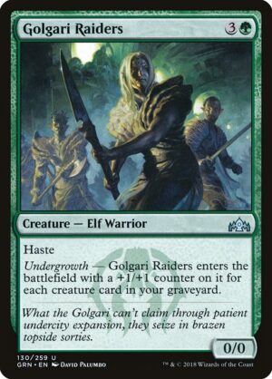 Golgari Raiders - Guilds of Ravnica (grn) 130