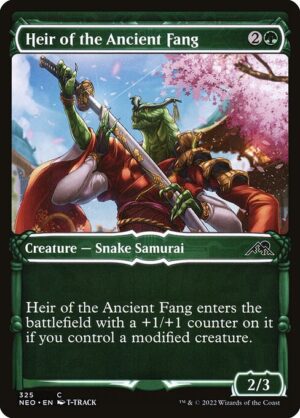 Heir of the Ancient Fang - Kamigawa: Neon Dynasty (neo) 325