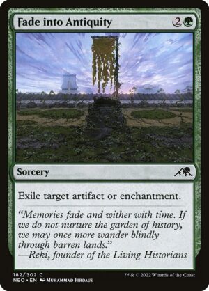 Fade into Antiquity - Kamigawa: Neon Dynasty (neo) 182 (Foil)