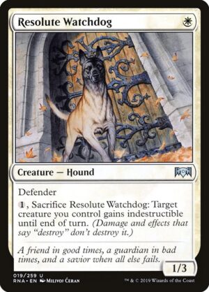 Resolute Watchdog - Ravnica Allegiance (rna) 19