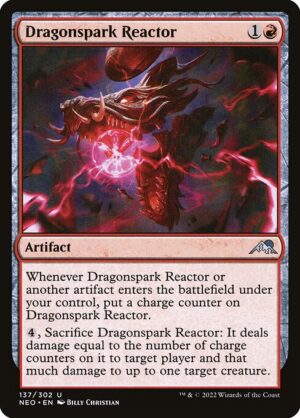 Dragonspark Reactor - Kamigawa: Neon Dynasty (neo) 137 (Foil)