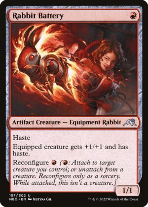 Rabbit Battery - Kamigawa: Neon Dynasty (neo) 157