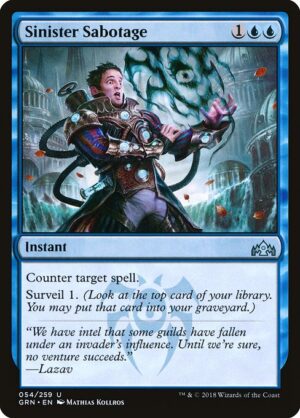 Sinister Sabotage - Guilds of Ravnica (grn) 54