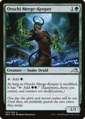 Orochi Merge-Keeper - Kamigawa: Neon Dynasty (neo) 203