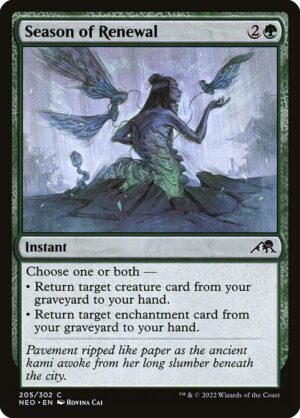 Season of Renewal - Kamigawa: Neon Dynasty (neo) 205 (Foil)