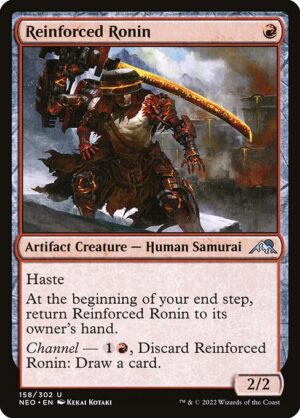 Reinforced Ronin - Kamigawa: Neon Dynasty (neo) 158
