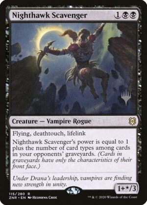 Nighthawk Scavenger - Zendikar Rising Promos (pznr) 115p