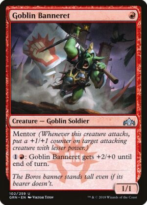 Goblin Banneret - Guilds of Ravnica (grn) 102