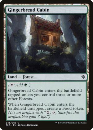Gingerbread Cabin - Throne of Eldraine (eld) 245