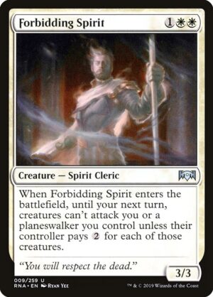 Forbidding Spirit - Ravnica Allegiance (rna) 9