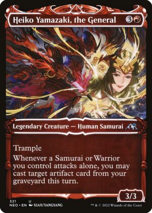 Heiko Yamazaki, the General - Kamigawa: Neon Dynasty (neo) 321