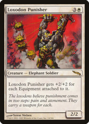 Loxodon Punisher - Mirrodin (mrd) 14