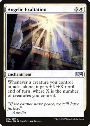 Angelic Exaltation - Ravnica Allegiance (rna) 2