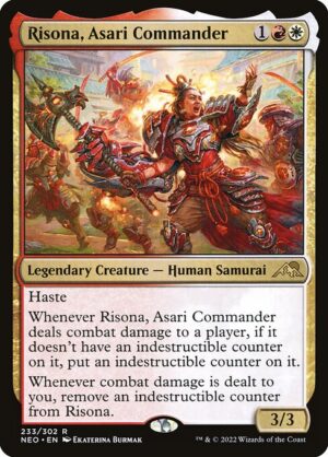 Risona, Asari Commander - Kamigawa: Neon Dynasty (neo) 233