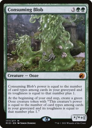 Consuming Blob - Innistrad: Midnight Hunt Promos (pmid) 177p