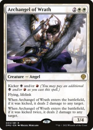 Archangel of Wrath - Dominaria United (DMU) #3 (Foil)