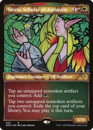 Meria, Scholar of Antiquity - Dominaria United (DMU) #305