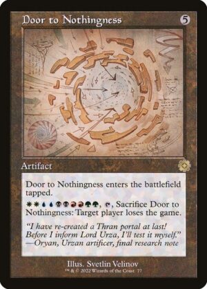 Door to Nothingness - The Brothers' War Retro Artifacts (BRR) #77