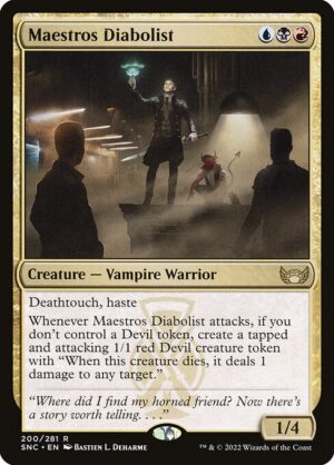 Maestros Diabolist - Streets of New Capenna (SNC) #200