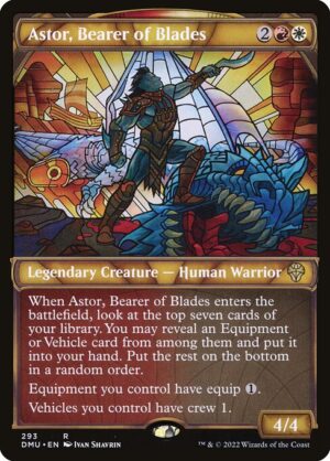 Astor, Bearer of Blades - Dominaria United (DMU) #293