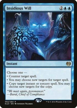 Insidious Will - Kaladesh (KLD) #52
