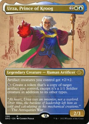 Urza, Prince of Kroog - The Brothers' War (BRO) #296