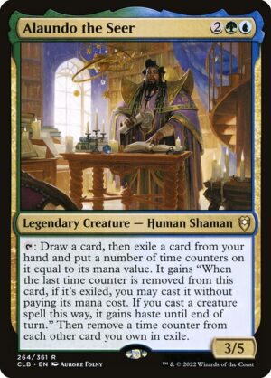 Alaundo the Seer - Commander Legends: Battle for Baldur's Gate (CLB) #264 (Foil)