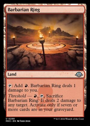 Barbarian Ring - Modern Horizons 3 (MH3) #299