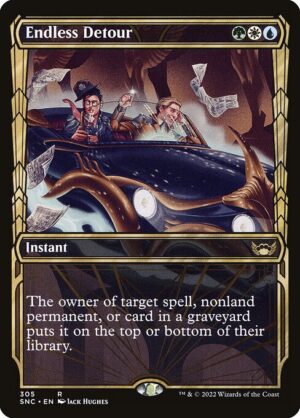 Endless Detour - Streets of New Capenna (SNC) #305 (Foil)